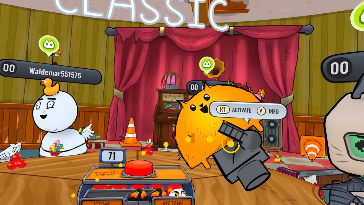 #4. Exploding Kittens VR (Meta) By: Saber Interactive Inc